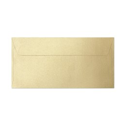 Koperta Argo pearl DL złota [mm:] 99x210 (281115) 10 sztuk