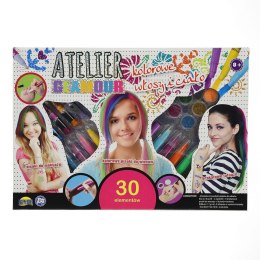 Zestaw piękności Atelier Glamour Brokatowe paznokcie Dromader (130-00861)