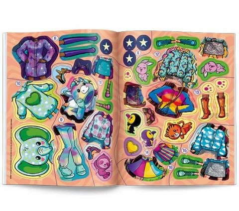 Książka dla dzieci Barbie™. Brokatowe Ubieranki Ameet (SDLB 1104)