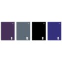 Kołozeszyt (kołonotatnik) ONE COLOR 80# A6 80k. 70g krata Interdruk