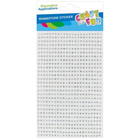 Kryształki Craft Fun srebrne (545873) Kryształki Craft Fun srebrne (545873)