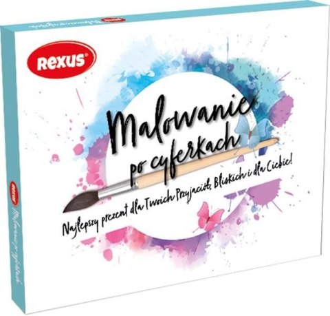 Zestaw kreatywny malowanie po cyferkach Rexus (1109924) Zestaw kreatywny malowanie po cyferkach Rexus (1109924)