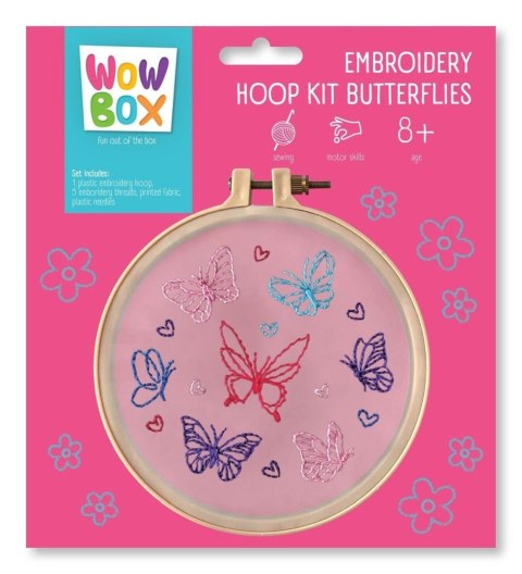 Zestaw kreatywny dla dzieci Tm Toys Wow Box do haftowania Motylki (WOW0920) Zestaw kreatywny dla dzieci Tm Toys Wow Box do haftowania Motylki (WOW0920)