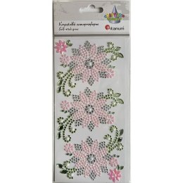 Kryształki Craft-Fun Series kwiaty różowe Titanum (24MH03218)