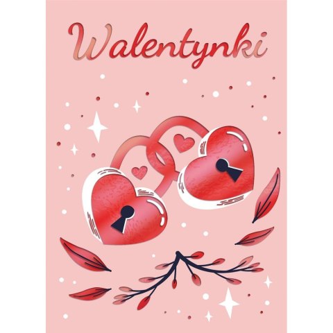Kartka składana Henry Karnet B6 Walentynki KŁÓDKI B6 (5905701487493) Kartka składana Henry Karnet B6 Walentynki KŁÓDKI B6 (5905701487493)