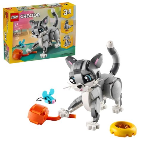Klocki konstrukcyjne Creator Psotny kot Lego (31163)