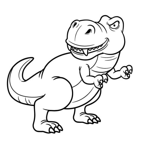 Kolorowanka Dino kolory Kolorowanka Dino kolory