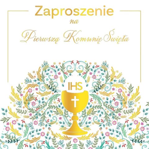 Zaproszenie Henry KW Komunia PATTERN (5905701485482) Zaproszenie Henry KW Komunia PATTERN (5905701485482)