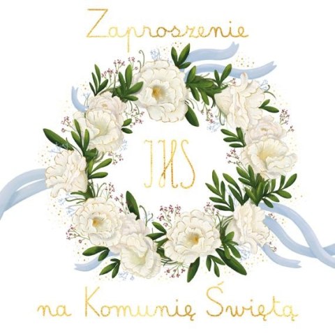 Zaproszenie Henry KW Komunia WIANUSZEK (5905701485451) Zaproszenie Henry KW Komunia WIANUSZEK (5905701485451)