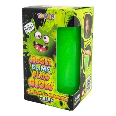 Glut Tuban Jiggly Slime Fluo Glow zielony Glut Tuban Jiggly Slime Fluo Glow zielony