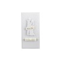 Kartka składana Deco Styl ślub ręcznie zdobiona DL Kartka składana Deco Styl ślub ręcznie zdobiona DL