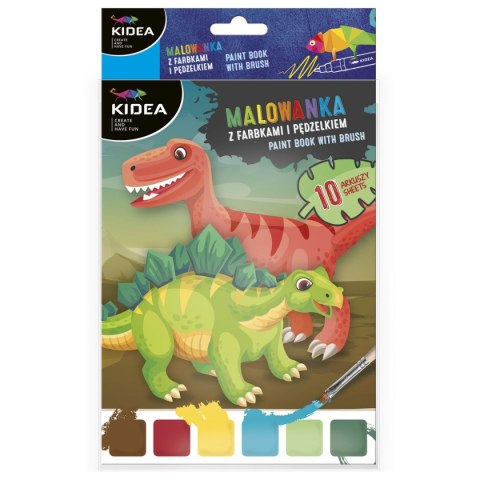 Kolorowanka Dinozaury Kidea (MFPDKA) Kolorowanka Dinozaury Kidea (MFPDKA)