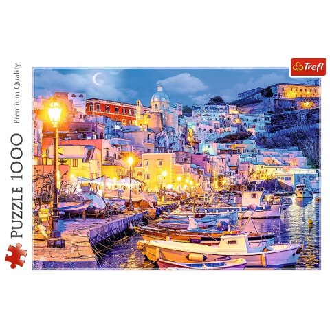 Puzzle Trefl Wyspa Procida nocą, Włochy 1000 el. (10794) Puzzle Trefl Wyspa Procida nocą, Włochy 1000 el. (10794)