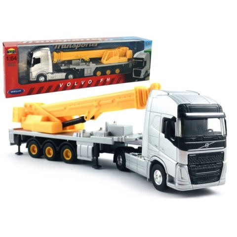 Ciężarówka Dromader Welly TIR VOLVO FH DŹWIG (58055) Ciężarówka Dromader Welly TIR VOLVO FH DŹWIG (58055)