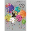 Kartka składana Henry JASKRAWE BALONY A5 (5907465663052) Kartka składana Henry JASKRAWE BALONY A5 (5907465663052)