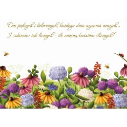 Kartka składana Henry Karnet A5 BUKIET KOLOR A5 (5907465668675)