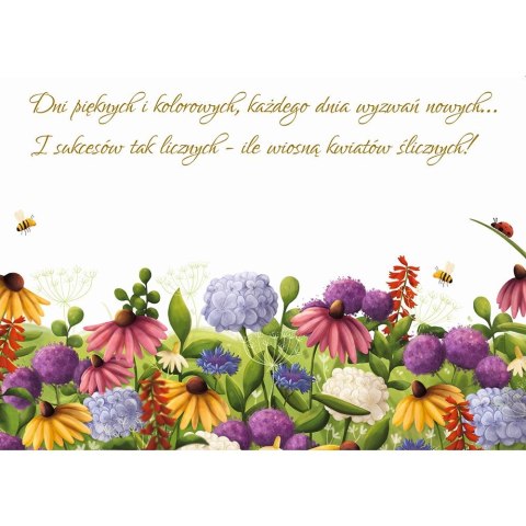 Kartka składana Henry Karnet A5 BUKIET KOLOR A5 (5907465668675) Kartka składana Henry Karnet A5 BUKIET KOLOR A5 (5907465668675)