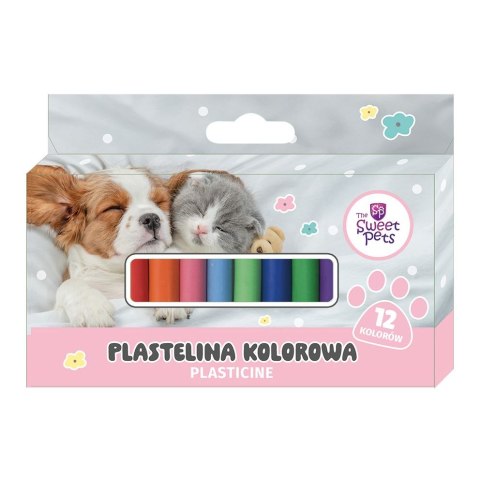 Plastelina Beniamin 12 kol. The Sweet Pets mix (4114234) Plastelina Beniamin 12 kol. The Sweet Pets mix (4114234)