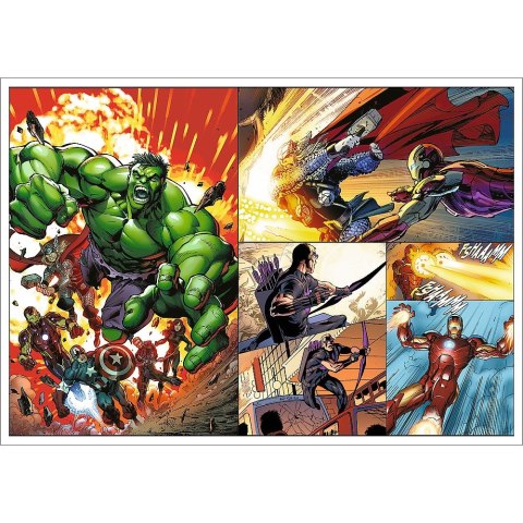 Puzzle Trefl Avengers 4x250 el. (13309) Puzzle Trefl Avengers 4x250 el. (13309)