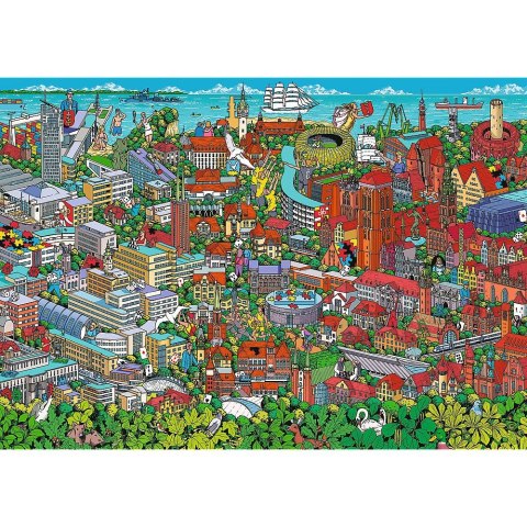 Puzzle Trefl Disney 1000 Jubileusz-Trójmiasto 1000 el. (10924) Puzzle Trefl Disney 1000 Jubileusz-Trójmiasto 1000 el. (10924)