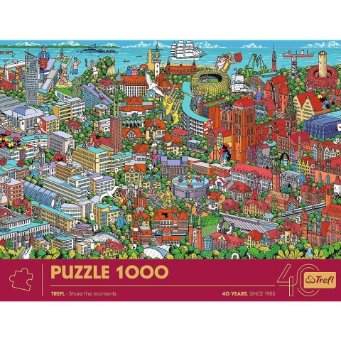 Puzzle Trefl Disney 1000 Jubileusz-Trójmiasto 1000 el. (10924) Puzzle Trefl Disney 1000 Jubileusz-Trójmiasto 1000 el. (10924)