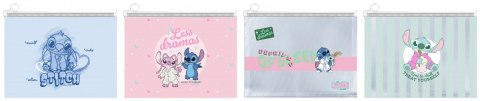 Teczka plastikowa na suwak Stitch A4 mix Beniamin Teczka plastikowa na suwak Stitch A4 mix Beniamin