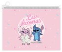 Teczka plastikowa na suwak Stitch A4 mix Beniamin