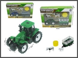 Traktor Hipo 16cm z akcesoriami (H13606)