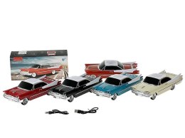 Głośnik Adar metalowy - auto 26x10cm, Bluetooth, z kablem USB, z radiem mix (609938)
