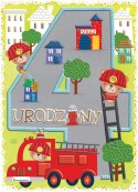 Kartka składana Henry B6 4 straż pożarna B6 (5905701485284) Kartka składana Henry B6 4 straż pożarna B6 (5905701485284)
