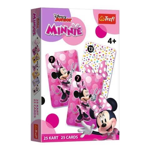 Karty Trefl Disney Piotruś - Minnie (08495) 25 sztuk Karty Trefl Disney Piotruś - Minnie (08495) 25 sztuk