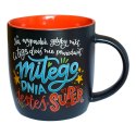 Kubek wielokrotnego użytku Kukartka KUBEK TABLICOWY 360ml (5901924498551) Kubek wielokrotnego użytku Kukartka KUBEK TABLICOWY 360ml (5901924498551)