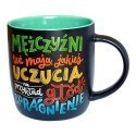 Kubek wielokrotnego użytku Kukartka KUBEK TABLICOWY 360ml (5901924498551) Kubek wielokrotnego użytku Kukartka KUBEK TABLICOWY 360ml (5901924498551)