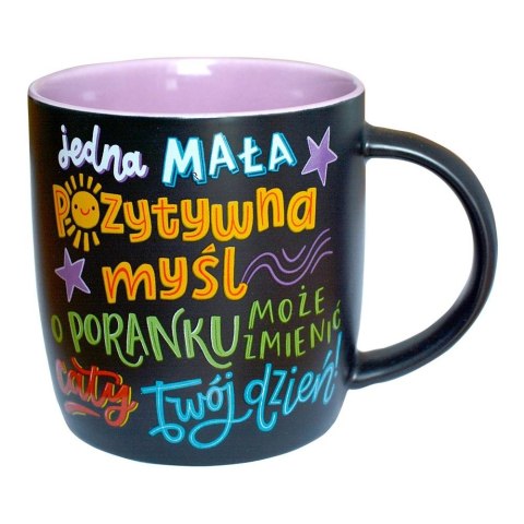 Kubek wielokrotnego użytku Kukartka KUBEK TABLICOWY 360ml (5901924498551) Kubek wielokrotnego użytku Kukartka KUBEK TABLICOWY 360ml (5901924498551)