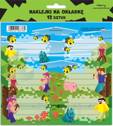 Naklejka na zeszyt Henry 2 Gra 2 (5905701487769) Naklejka na zeszyt Henry 2 Gra 2 (5905701487769)