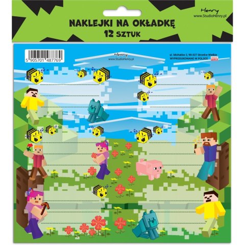 Naklejka na zeszyt Henry 2 Gra 2 (5905701487769) Naklejka na zeszyt Henry 2 Gra 2 (5905701487769)