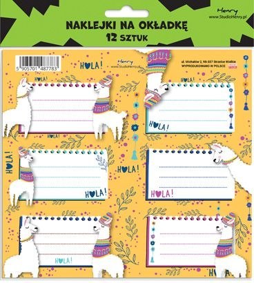 Naklejka na zeszyt Henry 2 Lamy (5905701487783) Naklejka na zeszyt Henry 2 Lamy (5905701487783)
