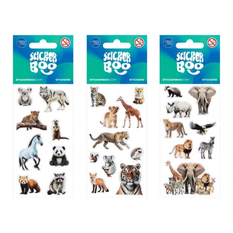 Naklejka (nalepka) dzikie zwierzęta Stickerboo (550332)