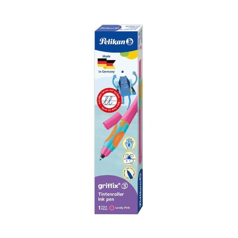 Pióro kulkowe Pelikan Dla Praworęcznych Griffix lovely pink (400191573) Pióro kulkowe Pelikan Dla Praworęcznych Griffix lovely pink (400191573)