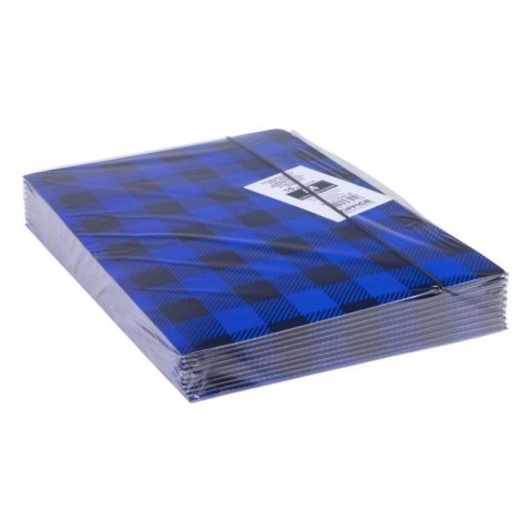 Teczka kartonowa na gumkę w kratę A4 mix 320g Office Products (21191341-99) Teczka kartonowa na gumkę w kratę A4 mix 320g Office Products (21191341-99)