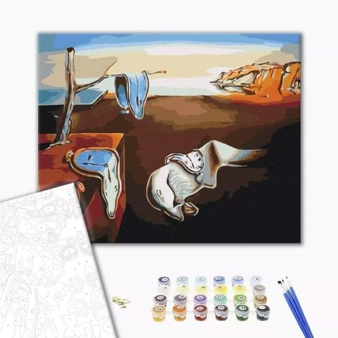 Zestaw kreatywny Brushme Malowanie Po Numerach 40x50 cm Trwałość pamięci (BR-BS3980) Zestaw kreatywny Brushme Malowanie Po Numerach 40x50 cm Trwałość pamięci (BR-BS3980)