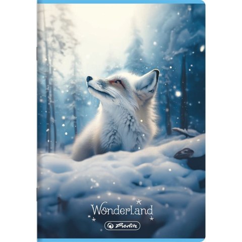Zeszyt Herlitz Wonderland A5 32k. 70g linia podwójna kolorowa (400196831) Zeszyt Herlitz Wonderland A5 32k. 70g linia podwójna kolorowa (400196831)