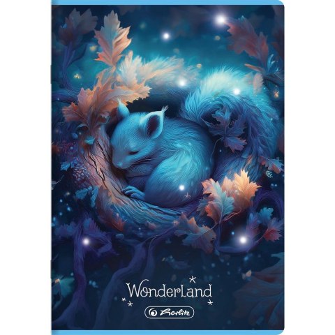 Zeszyt Herlitz Wonderland A5 32k. 70g linia podwójna kolorowa (400196831) Zeszyt Herlitz Wonderland A5 32k. 70g linia podwójna kolorowa (400196831)