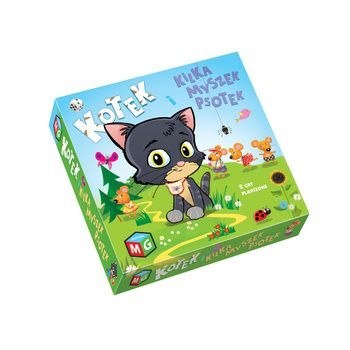 Gra planszowa Multigra KOTEK I KILKA MYSZEK PSOTEK Gra planszowa Multigra KOTEK I KILKA MYSZEK PSOTEK