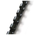 Grzbiety do bindowania Argo czarny plastik śr. 51mm (405512) Grzbiety do bindowania Argo czarny plastik śr. 51mm (405512)