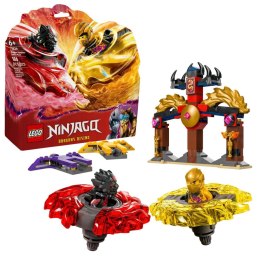 Klocki konstrukcyjne Ninjago Smocze Spinjitzu — zestaw bitewny Lego (71826)