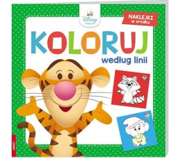 Książka dla dzieci Ameet Disney Maluch. Koloruj Według Linii (COLN 9202)