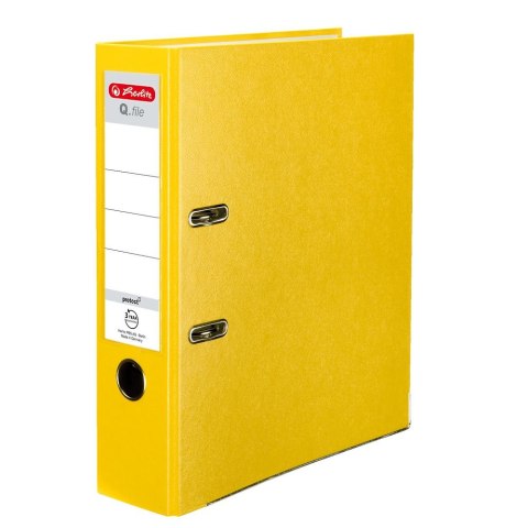 Segregator dźwigniowy Herlitz Q. file Standard 0011167442 A4 80mm żółty (300003087) Segregator dźwigniowy Herlitz Q. file Standard 0011167442 A4 80mm żółty (300003087)
