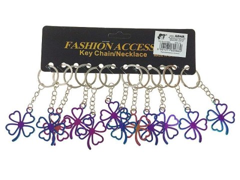 Brelok koniczyna, karta 12szt. Adar (609860)