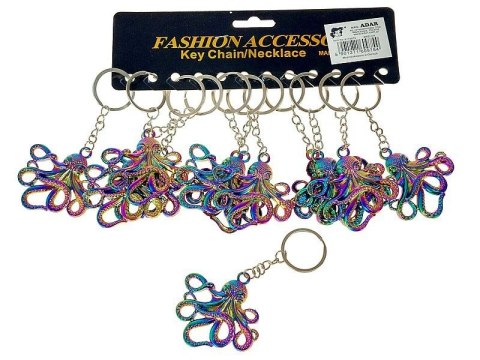 Brelok ośmiornica, karta 12szt. Adar (609754)